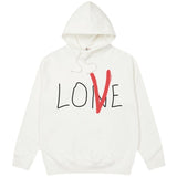 Loser Lover Hoodie Vlone Trendy Loose Large V Sweater Oversize