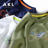 Children T Shrits Summer Boys Short Sleeve Printed Short Sleeve