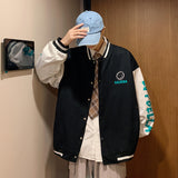College Jacket Baseball Uniform Jacket Coat Men's Spring and Autumn Youth Printing Casual Top Clothes