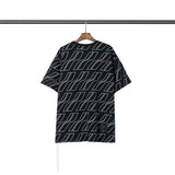 We11 Done T Shirts Loose Black Striped Casual Men and Women Same Style