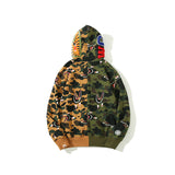Bape Military Hoodie Fall Winter Men Casual Camouflage Hooded Sweater