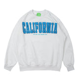 Mens Fall Outfits Retro Printed Crew Neck Sweatshirt Women Couple Versatile Casual Long Sleeve Top