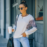 Women Fall Outfits Sweater Women Autumn Long Sleeve Crew Neck Sweater