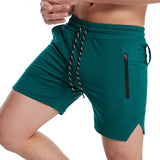Hoochie Daddy Short Spring Shorts Men's Knitted Solid Color Sports Casual