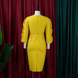Nina Parker plus Size Dresses Temperament plus Size Dress