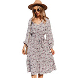 Emery Rose Dresses V-neck Sexy Large Swing Dress