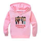 Stranger Things Hoodie Pattern Hooded Sweater Children's Hoodie Casual Tops Children's Clothing