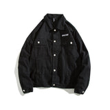 Yellow Varsity Jacket Autumn Jacket Men's Youth Light Clothing Outdoor Style Lapel Multi-Pocket Jacket