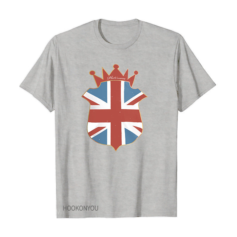 Inspired by Queen's Platinum Jubilee 2022 Elizabeth 70 Years T-shirt Flag Flag