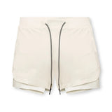 Men Sports Flex Shorts Men's Solid Color Shorts