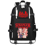 Stranger Things Backpack Student Schoolbag Men's and Women's Casual Travel Backpack