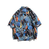 Men T Shitrs Summer Printed Short-Sleeved Shirt for Men