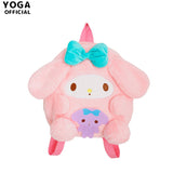 My Melody Bag Cute Clow M Cinnamoroll Babycinnamoroll Pom Pom Purin Melody Plush Doll Backpack Cartoon Schoolbag