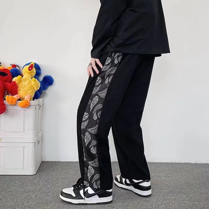 Men Pants Men's Spring, Autumn and Winter Loose Casual Sweatpants