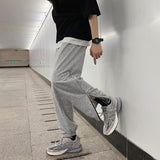 Men Pants Casual Pants Men Ankle-Tied Loose Track Sweatpants