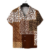 Men Beach T Shirts Men's Spring Short Sleeve Casual