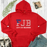 Let'S Go Brandon Hoodie Men'S Women'S Pullover Plus Size Hooded Top