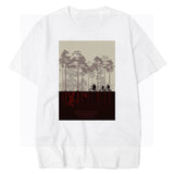 Stranger Things T Shirt Stranger Things Digital Printed T-shirt Men's Short Sleeve