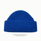 Toboggan Hat Knitted Hat Women's Autumn and Winter Casual Embroidery