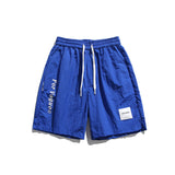 Men Shorts Summer Letter Embossed Straight Casual Pants Shorts Men