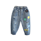 Toddler Boys Pants Boys' Jeans Spring and Autumn