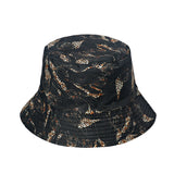 Smiley Face Cap Fisherman Cap Sun-Proof Bucket Hat