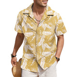 Men Beach T Shirts Men's Shirt Summer Loose T-shirt