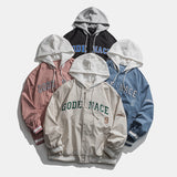 Cream Color Varsity Jacket Spring Jacket Baseball Uniform