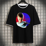 Stranger Things T Shirt Stranger Things Stranger Things Short Sleeve T-shirt Men's and Women's Loose Casual Large Size Couple Cotton Summer