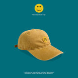 Smiley Face Cap Baseball Cap Summer Peaked Cap