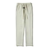 Kanye West Sunday Service Pant Fog Casual Loose Flocked Printed Drawstring