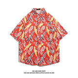Men Beach T Shirts Printed Men's Shirt Casual Short Sleeve