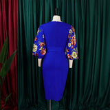 Nina Parker plus Size Dresses plus Size Temperament Dress
