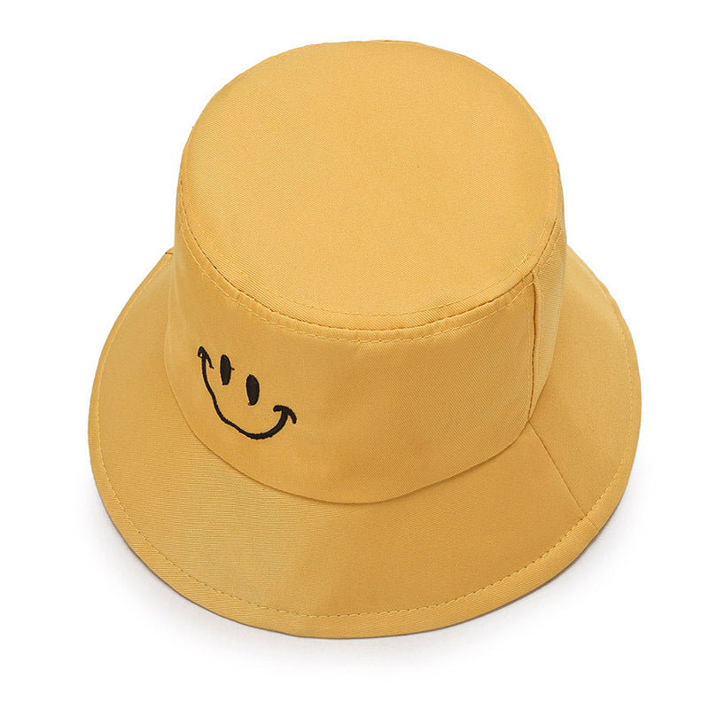 Smiley Face Cap Spring/Summer Bucket Hat