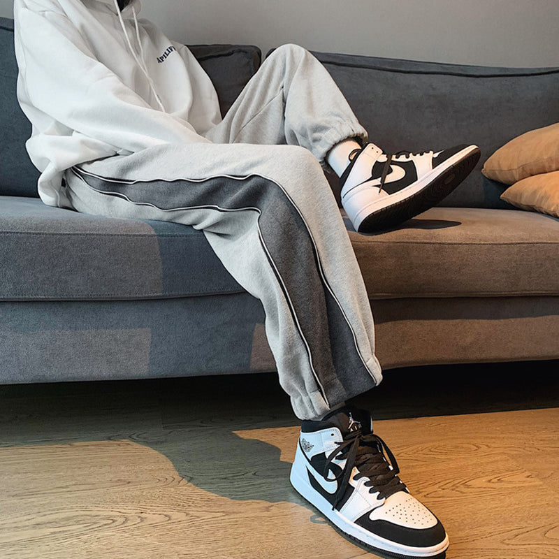 Men Pants Sports Pants Men's Loose Pants Spring and Autumn Leisure Sweatpants