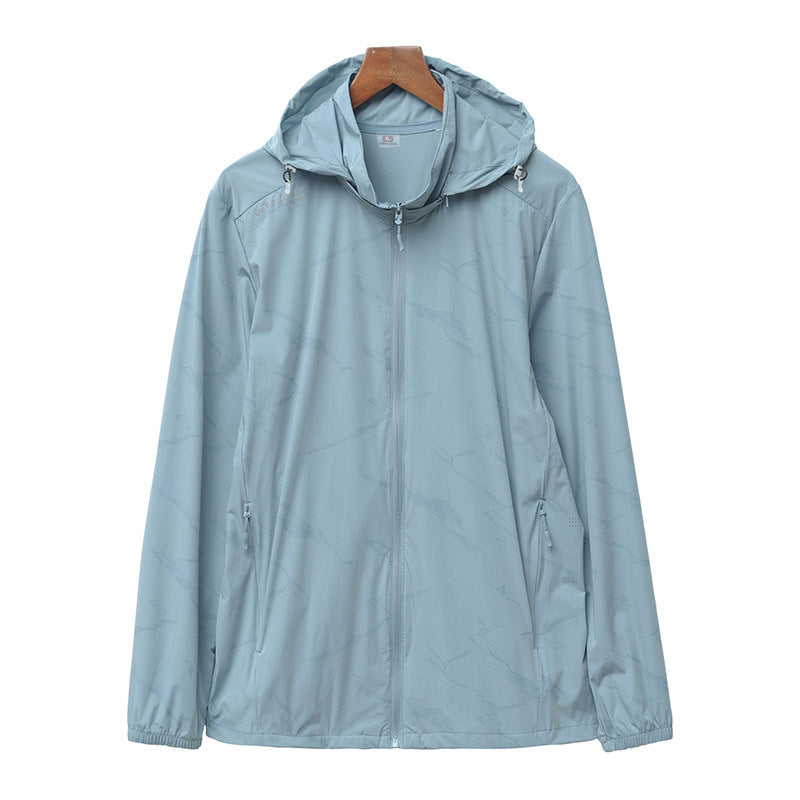 Sun Resistant Clothes Summer Leisure Sports Outdoor Travel Trendy Hooded Jacket