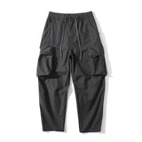 Man Fall Outfits Cargo Pants Large Pocket Overalls Men and Women Couple Models BF Style Loose Casual Trousers