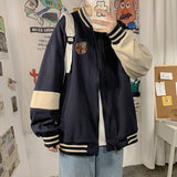 Jock Jacket Autumn Leisure Sport Cardigan Baseball Uniform Men's Jacket Jacket Men's Autumn and Winter Clothing