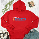 Let'S Go Brandon Hoodie Men'S Women'S Pullover Casual Loose Letter Hooded Sweater