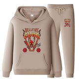 Stranger Things Hellfire Club Hoodie Sweater Suit