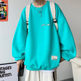 Men Sweatshirts Autumn Sweater Men's Loose White Coat