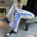 Men Pants Sports Pants Men's Spring and Autumn Loose Casual Trousers