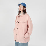 Corduroy Varsity Jacket Cotton Baseball Uniform Men's and Women's Spring and Autumn Jacket Jacket Baseball Uniform Corduroy Jacket