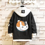 Comic Denim Jacket Anime Cowboy Coat Clothes