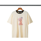 We11 Done T Shirts Loose Cartoon Pattern Same Style for Men and Women