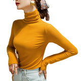 The Rock Turtleneck Autumn and Winter Turtleneck Brushed Base Shirt Small Shirt