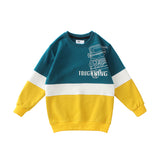 Children Boy Hoodie Spring and Autumn Terry Sweater Sweater