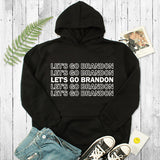 Let'S Go Brandon Hoodie Spring And Autumn Leisure Long Sleeve Youth Pullover Hooded Sweater
