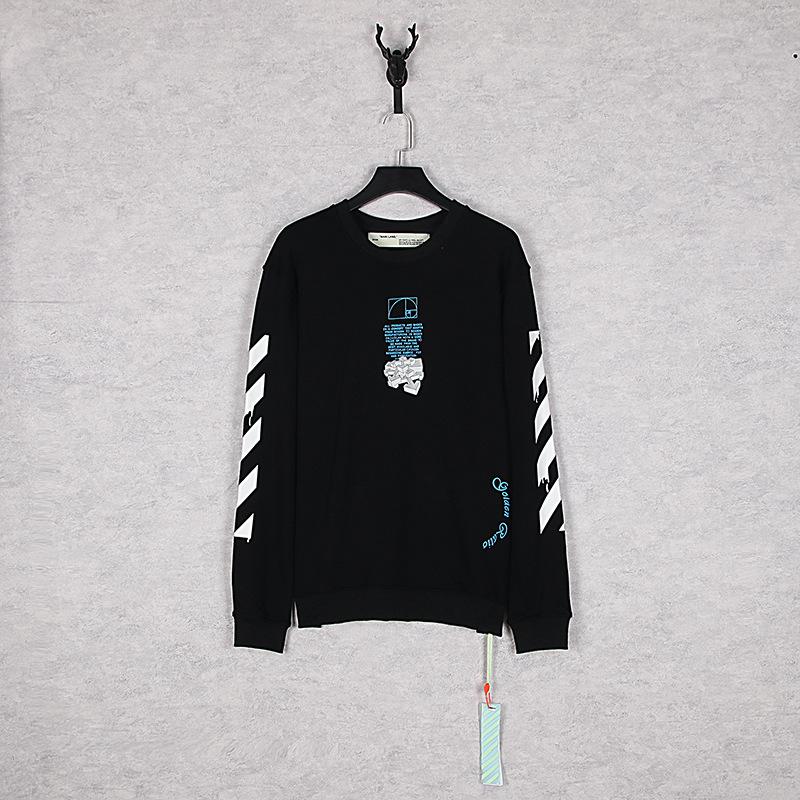 Round Neck Sweater Back Arrow Men and Women Owt sweatshirt