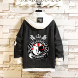 Comic Denim Jacket Men's and Women's Casual Loose Fashion Denim Jacket Autumn Clothing